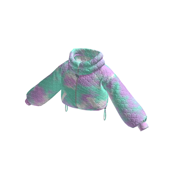 Keju_Jacket Aqua Mint