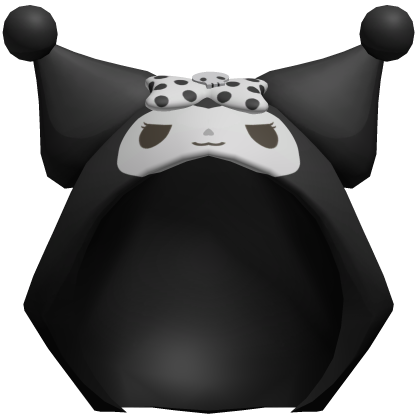 Black Kuromi Hood Roblox item