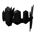 Obsidian Headpiece