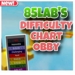 85Lab's Difficulty Chart Obby ☢️