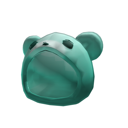 Preppy Teal Tie-dye Bear Hood thumbnail