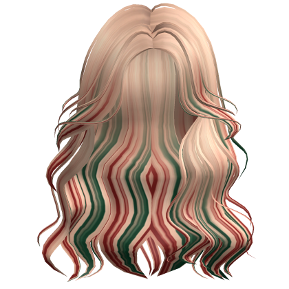 🎄Christmas Wavy Girl Hair (Blonde) thumbnail