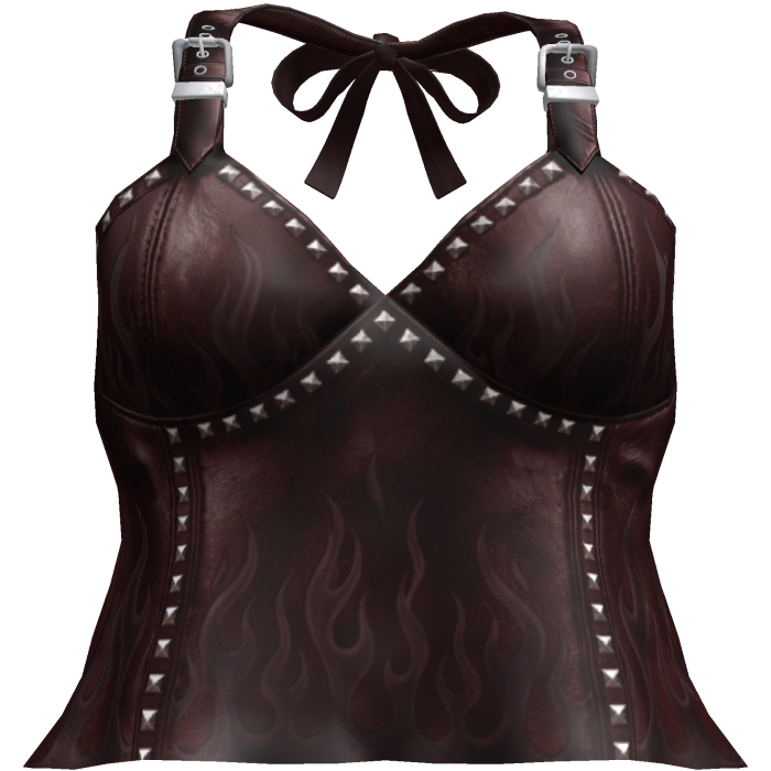 Goth Leather Top