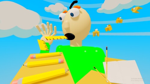 📏Baldi Basics Obby | Classic📚