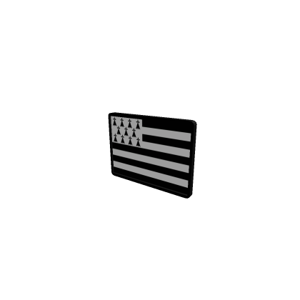 Breton flag vest patch