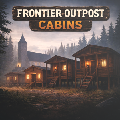[ 5 Pack ] Cabin Frontier Outpost
