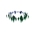 Corona de Zafiro Teal