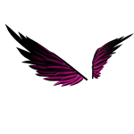 [ 🔥 ] Dark Fuchsia Wings [ c2 ]