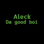 Aleck's little corner
