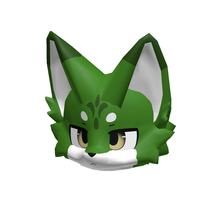 Grass Green Kemono Fox