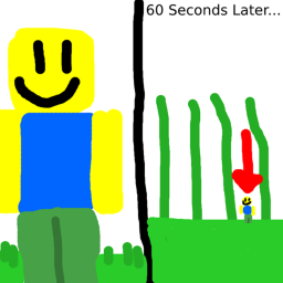 Roblox, But You Shrink