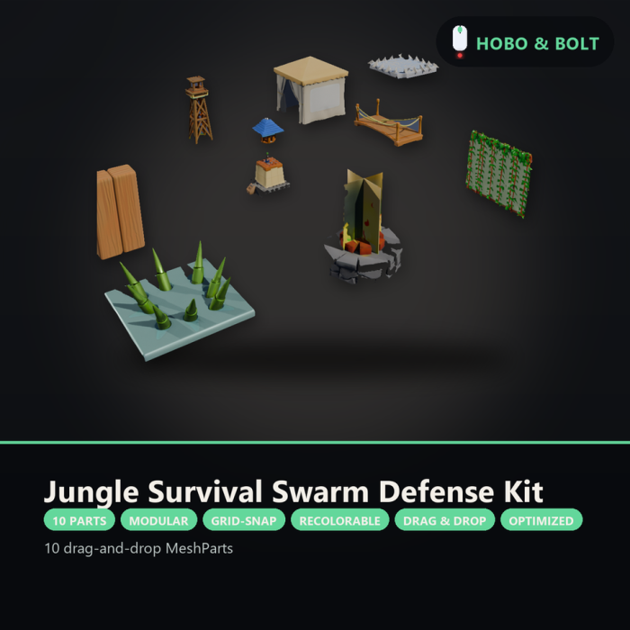 Jungle Survival Swarm Defense Kit preview 5