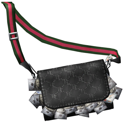 1.0 | DT Striped Money Designer Messenger Bag thumbnail