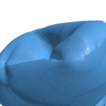 💫 Bean Bag Chair Blue Beanbag Trendy Furnitur E