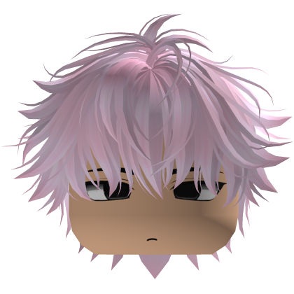Cute Y2K emo pink hair