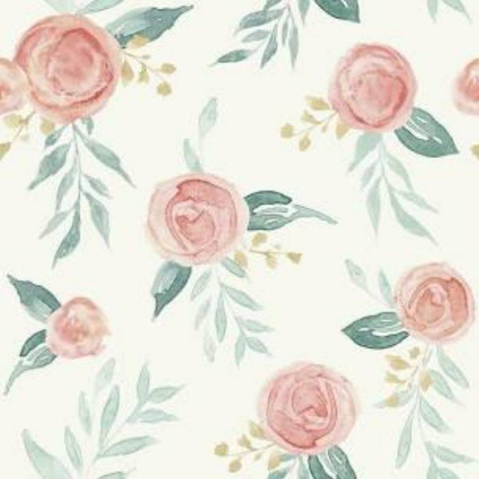 Aesthetic pink flowers wallpaper Roblox decal