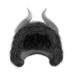 [FREE] Messy White Hair w White Hood
