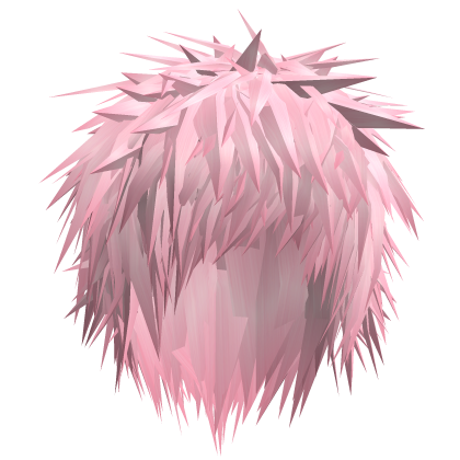 pink messy emo hair v3.