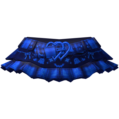 Blue Gothic Skirt