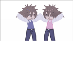 The twins the twins hahaha
