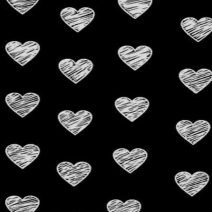 white hearts black wallpaper Roblox decal