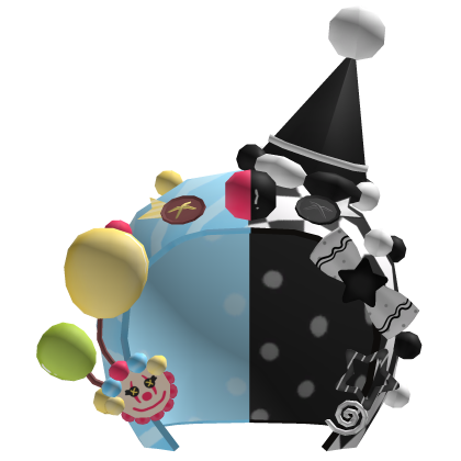 Dual clowncore harajuku hood