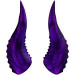 Purple Adurite Horns