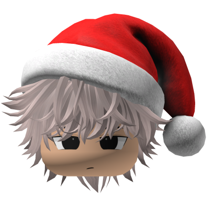 fluffy hair Christmas beret hat (gray)