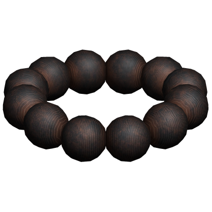 👺 Akuma's Warrior Wooden Bead Necklace