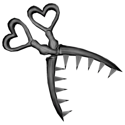 Vkei Emo Moe Halloween Spike Teeth Scissors