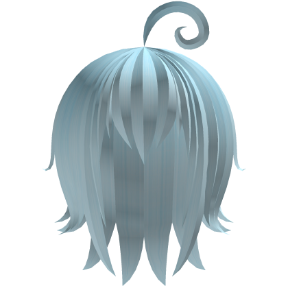 short moe emo hair with ahoge ‹ blue 𝟹 Roblox item