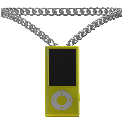 Ipod Necklace with chain Roblox item