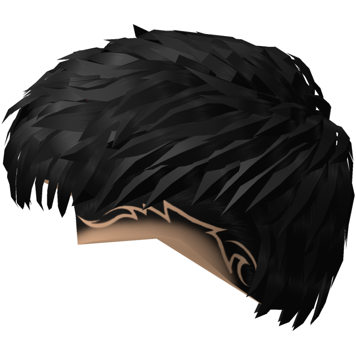 Messy Textured Fringe w/ Burst Fade