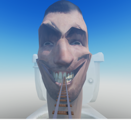 ride into biggest skibidi toilet in roblox icon