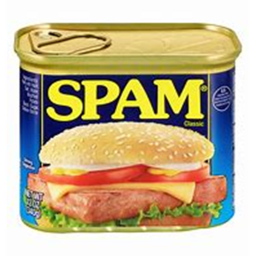 Cart ride around expired can of spam.