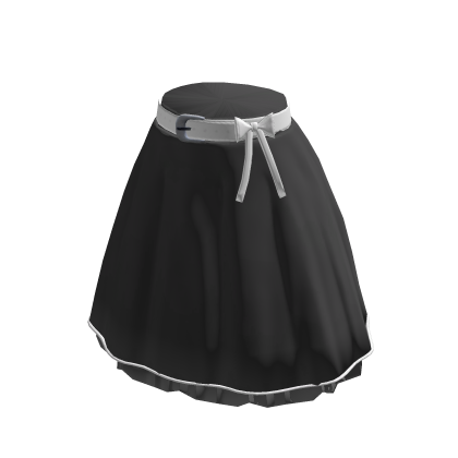 Summer Dress Skirt | Black & White thumbnail