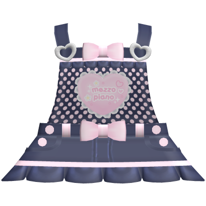 Cute Pink Denim Cutecore Mezzo Piano Overalls