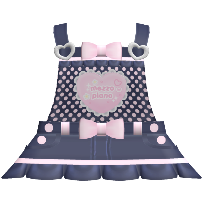 Cute Pink Denim Cutecore Mezzo Piano Overalls