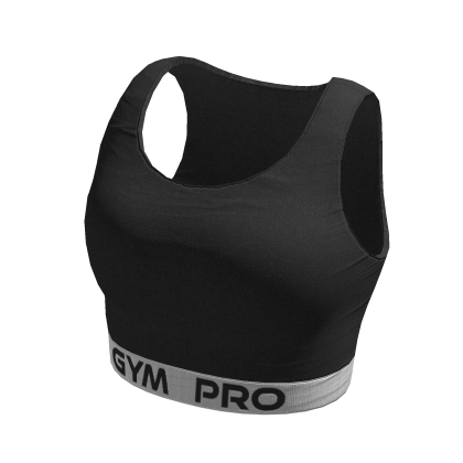 black gym top