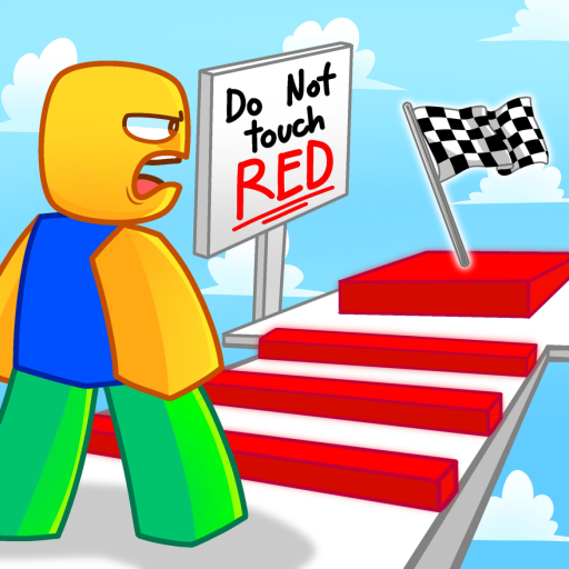 Obby But You Get TROLLED! official Roblox game thumbnail