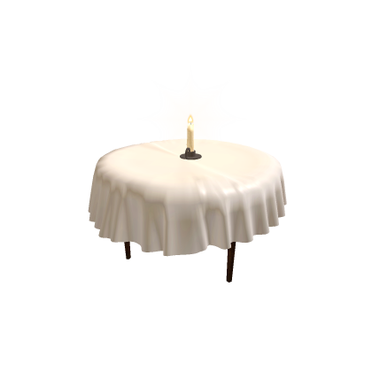 Circled Table With Sheet