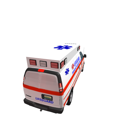 Lifeguard emergency medical service ambulance 