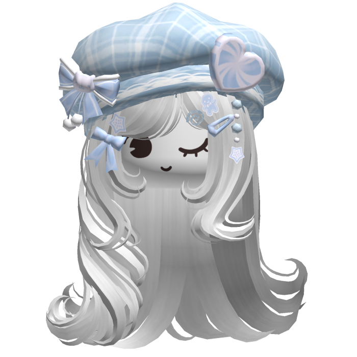 ♡ Christmas Fluffy Beret Combo (White)