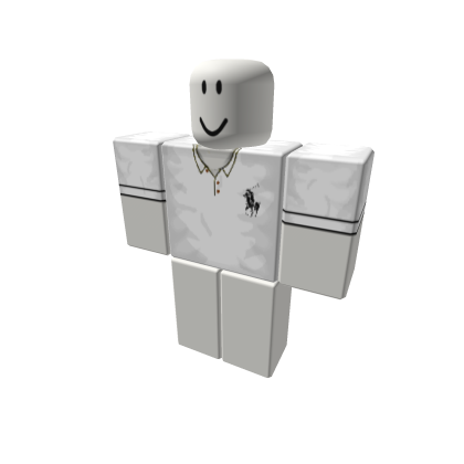 White Polo Shirt Roblox NoFilter