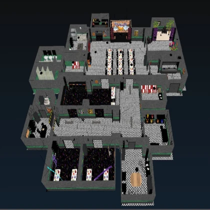 Fnaf 1985 Map Layout