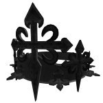 Obsidian Imperial Cross Crown