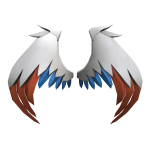Patriotic Curved Wings