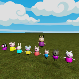 Survival peppa and friends the killer
