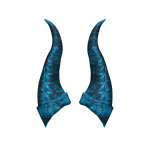 Cyan Transcended Horns