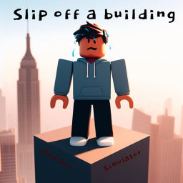 slip off a tall building (NEW!)